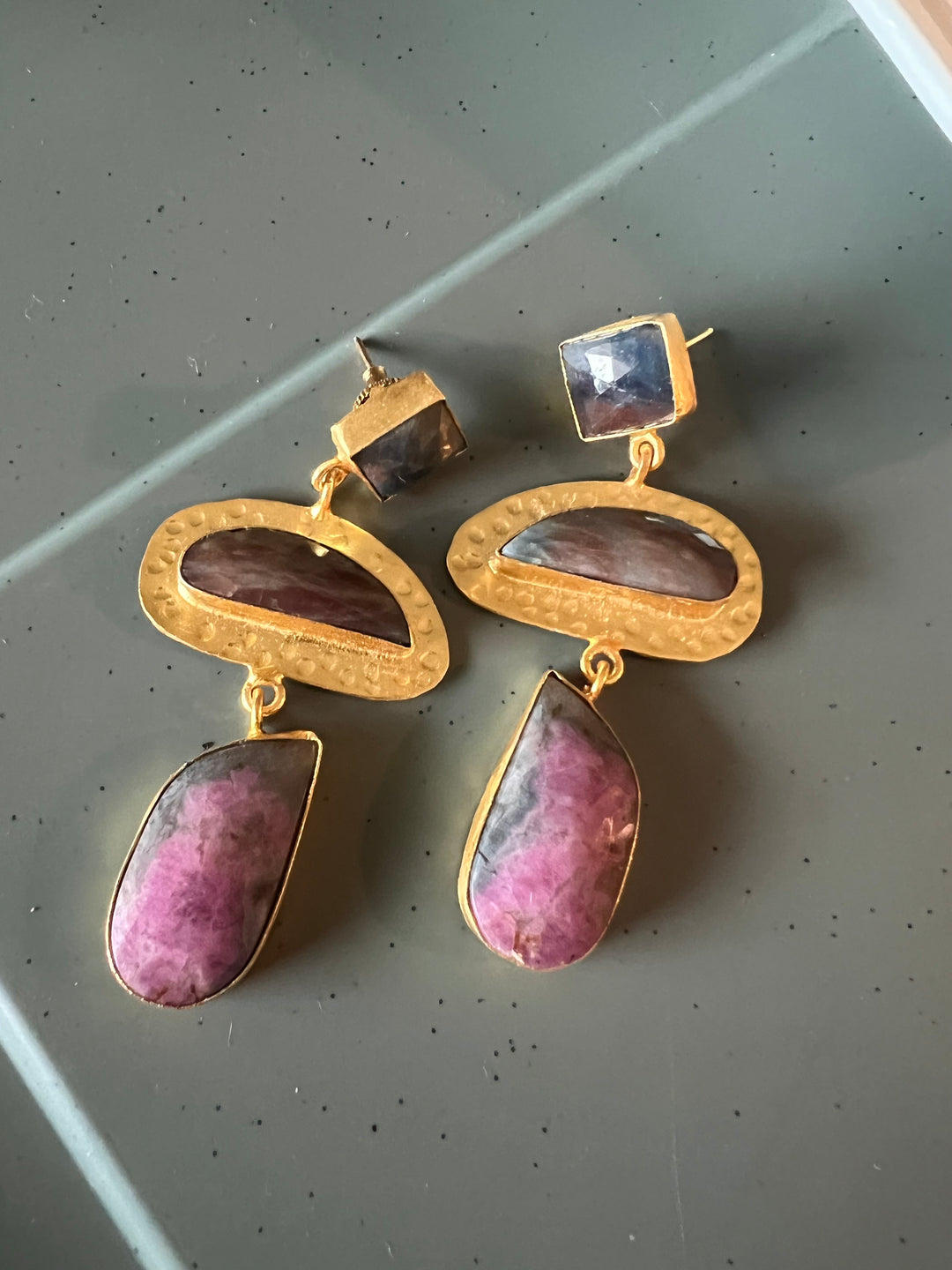 Multi Sapphire Earrings - Premium Quality, Exquisite Craftsmanship