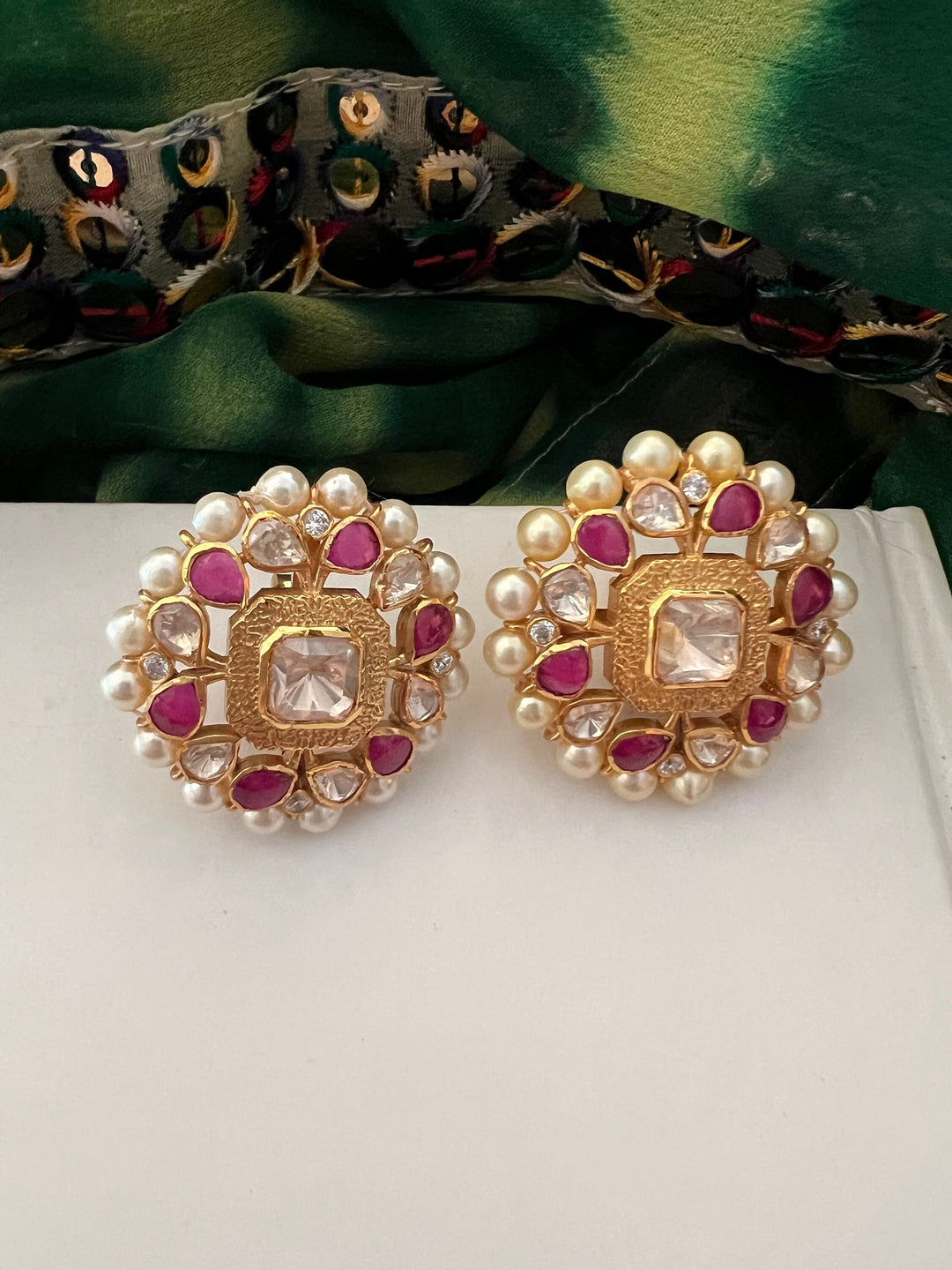 Pure 925 Silver Stud Earrings