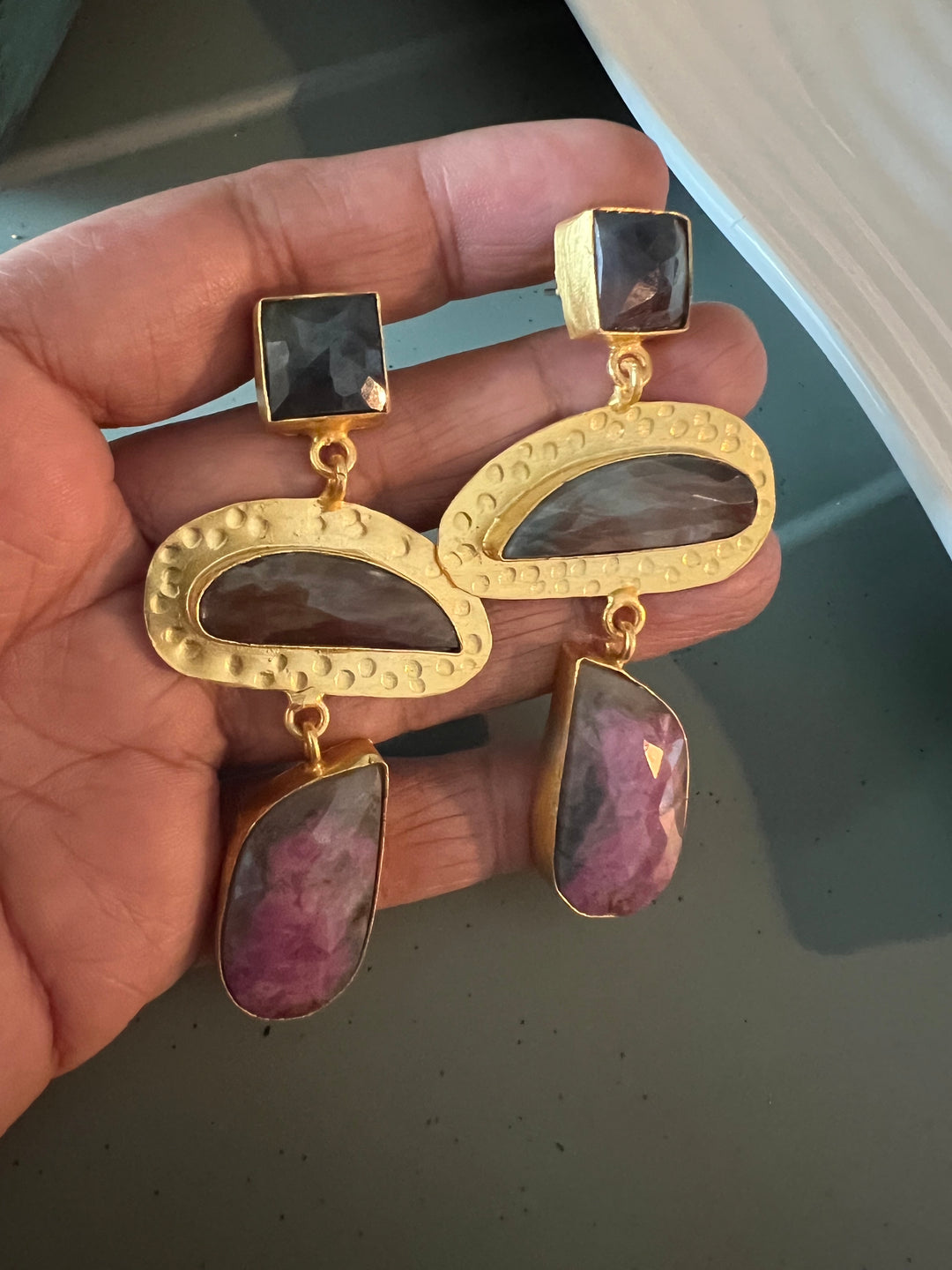 Multi Sapphire Earrings - Premium Quality, Exquisite Craftsmanship