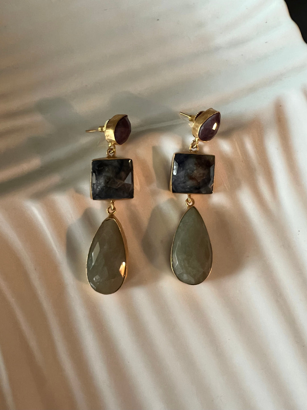 Multi Sapphire Earrings - Premium Quality, Exquisite Craftsmanship