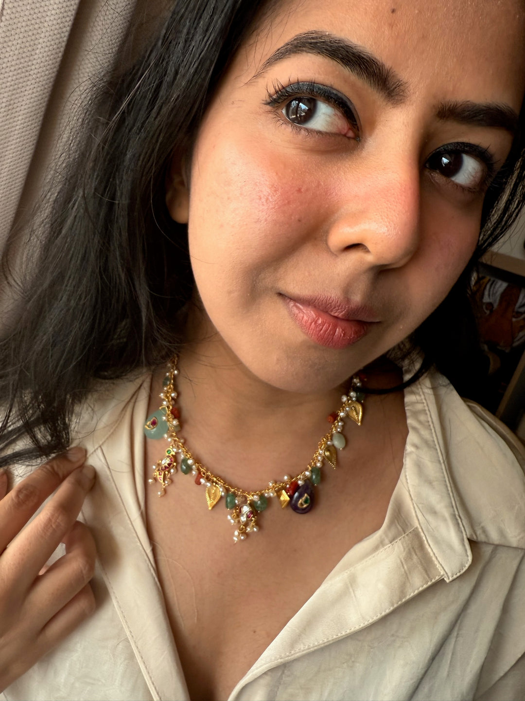 Elegant 925 Silver Bird Necklace | SHIVKA