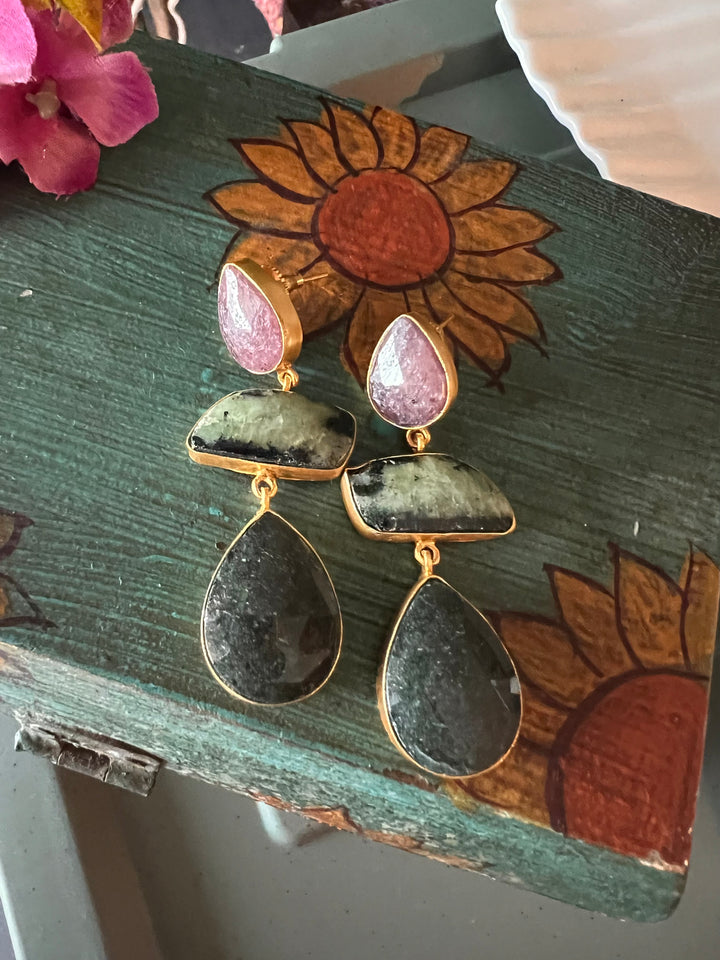 Multi Sapphire Earrings - Premium Quality, Exquisite Craftsmanship