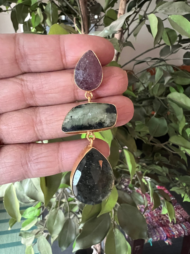 Multi Sapphire Earrings - Premium Quality, Exquisite Craftsmanship