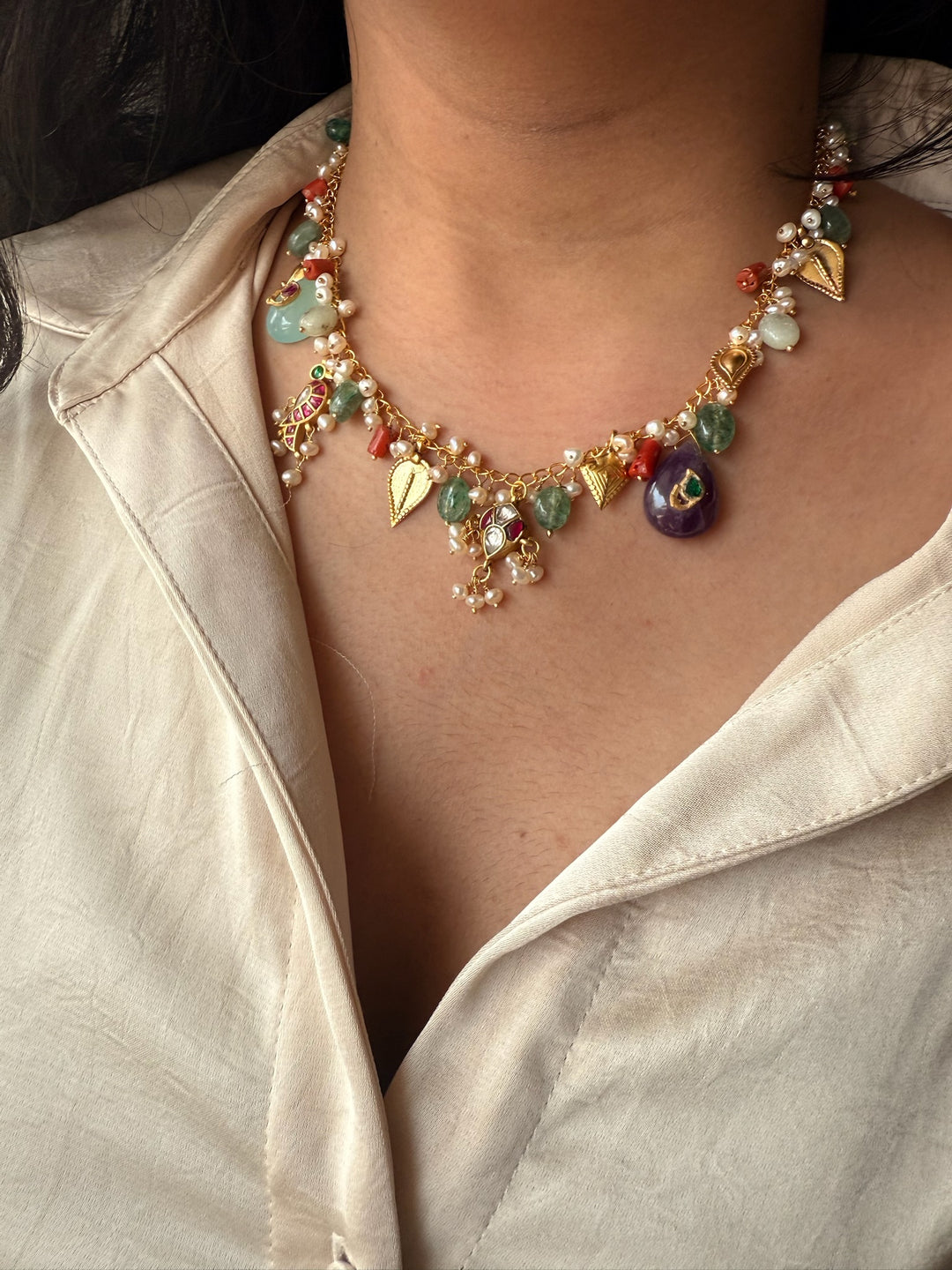 Elegant 925 Silver Bird Necklace | SHIVKA