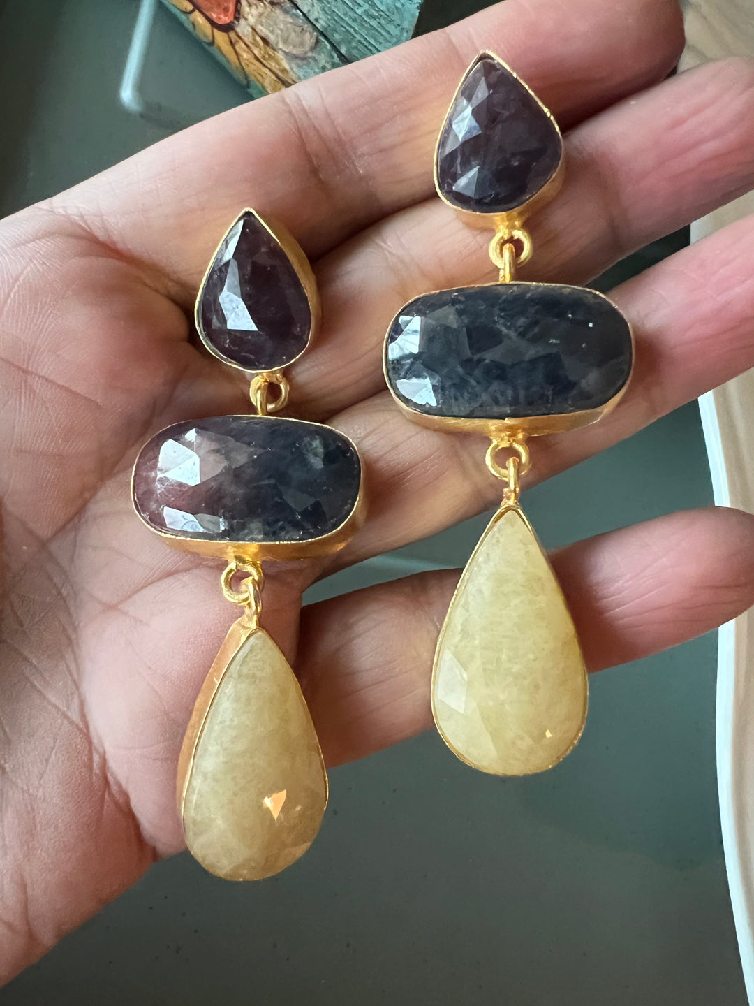 Multi Sapphire Earrings - Premium Quality, Exquisite Craftsmanship