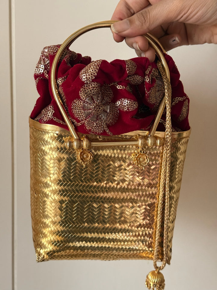 One of a Kind 925 Silver Purse Bag | SHIVKA