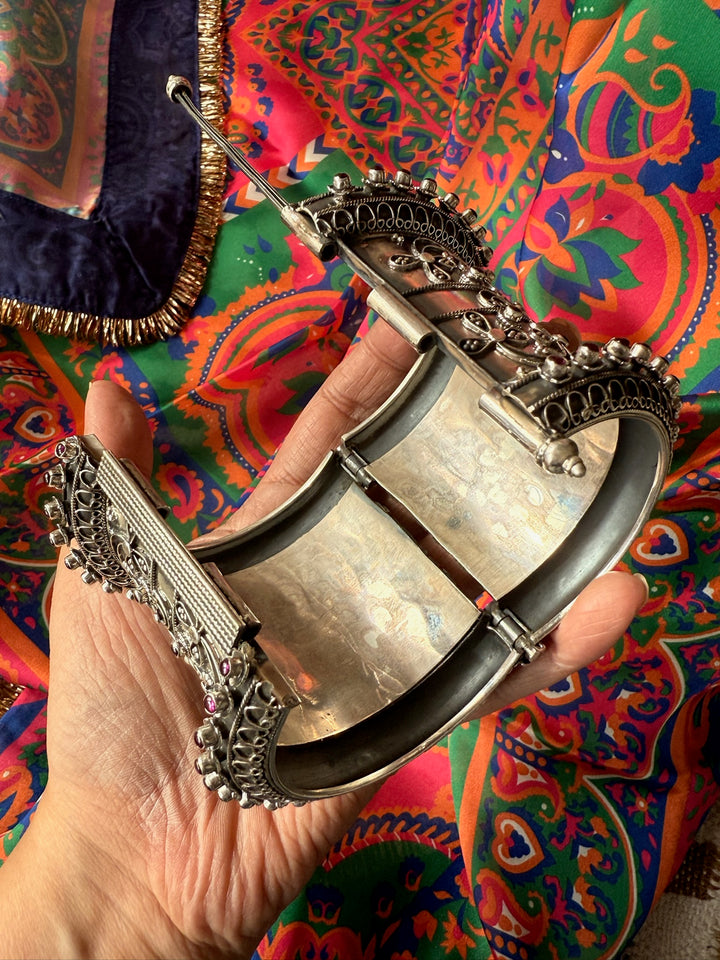 925 Silver Kada | SHIVKA Statement Jewelry