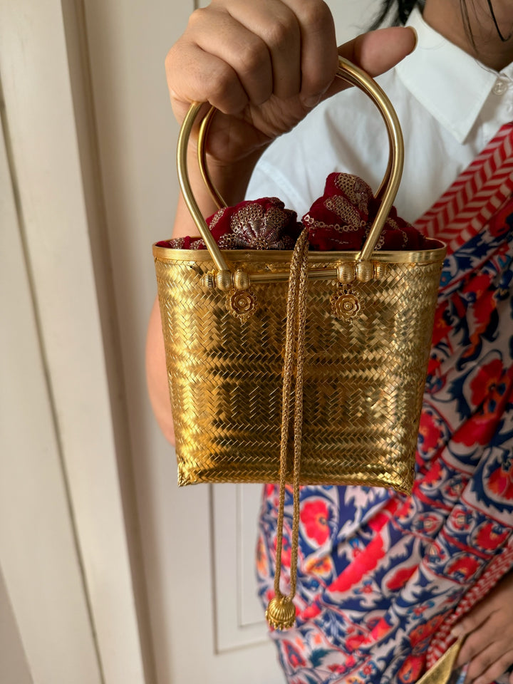 One of a Kind 925 Silver Purse Bag | SHIVKA