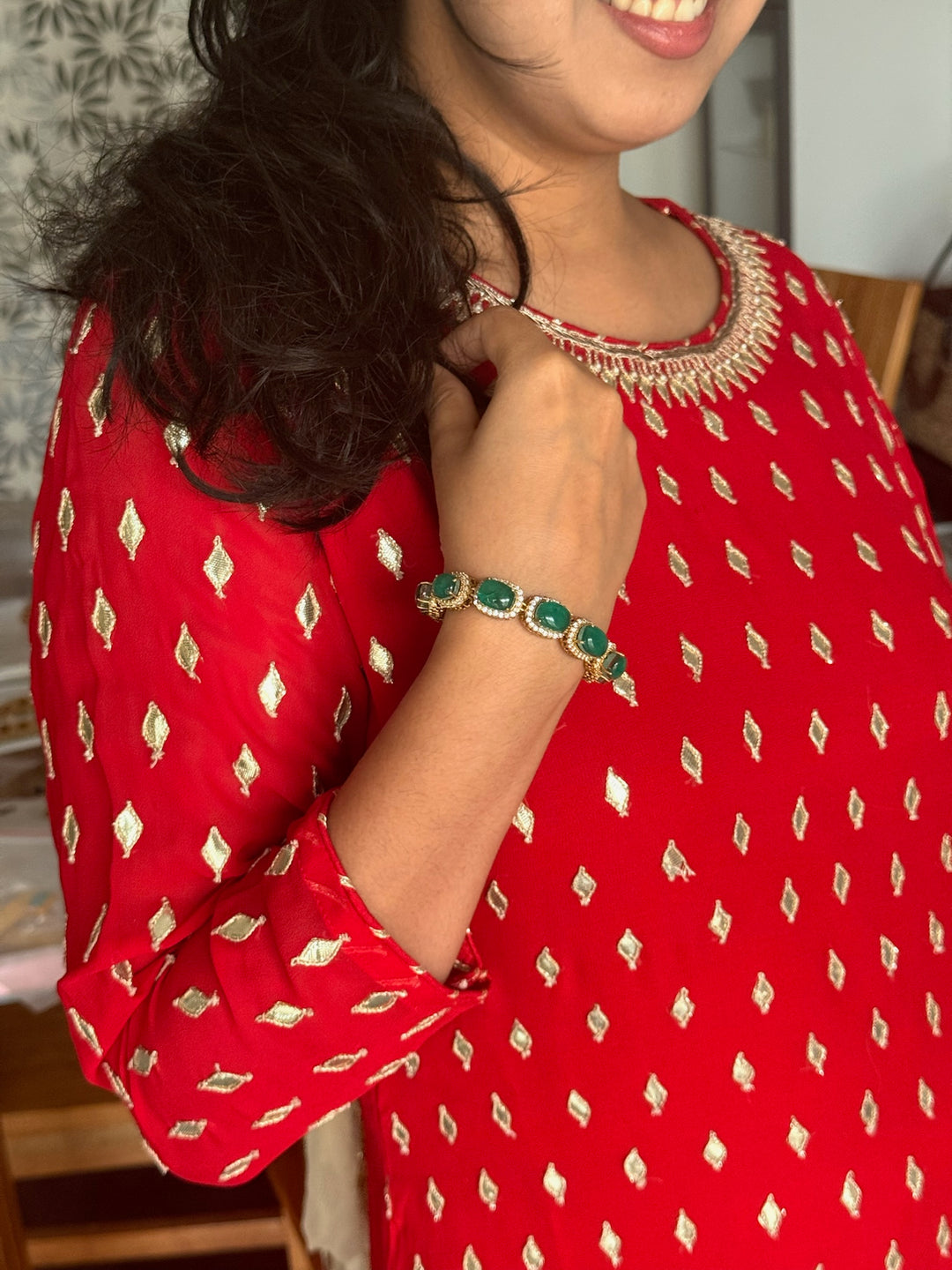 925 Silver Onyx Bracelet | SHIVKA Statement Bracelet