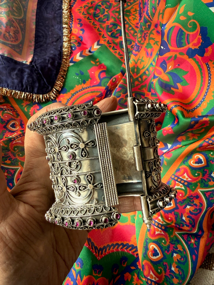 925 Silver Kada | SHIVKA Statement Jewelry