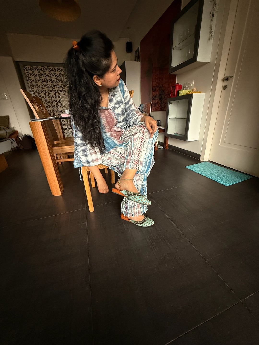 925 Silver Tribal Anklets with Ghungroo | SHIVKA Set of 2