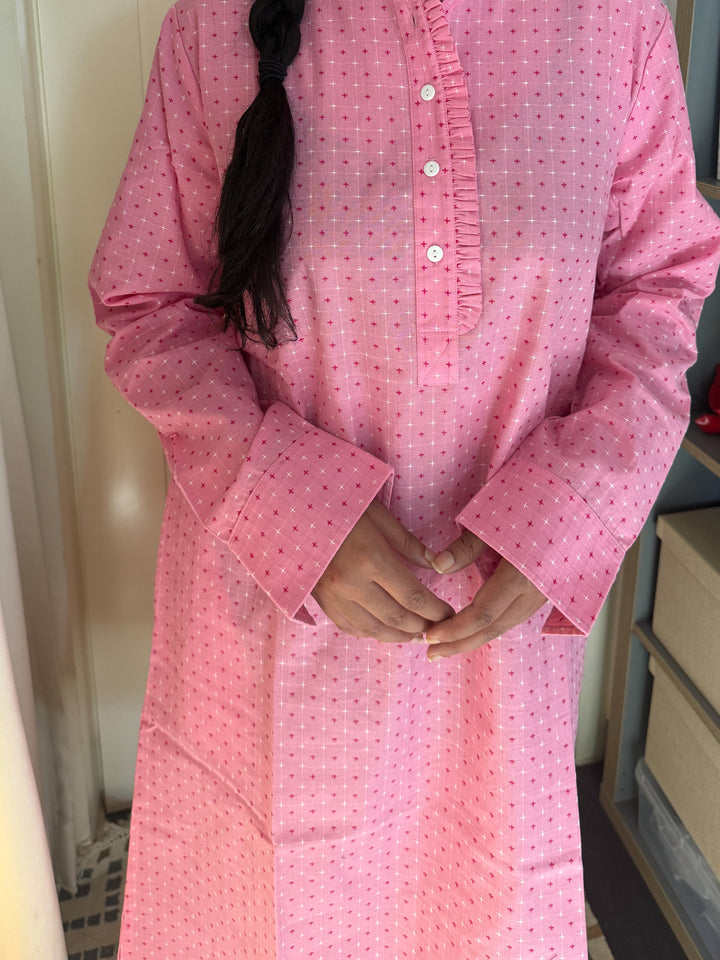 Indian Print Cotton Nightwear/ Handcrafted Nightwear / Loungewear