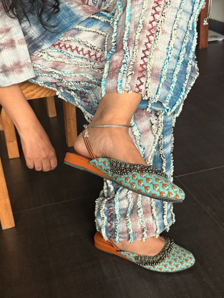 925 Silver Tribal Anklets with Ghungroo | SHIVKA Set of 2