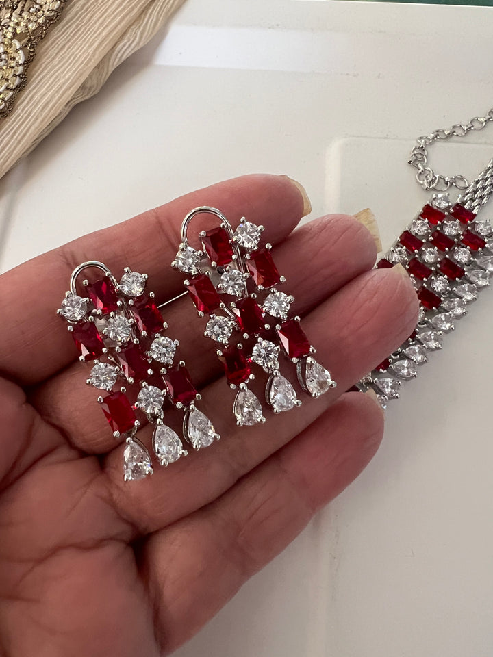 Elegant Designer Choker Necklace Set | SHIVKA | Brass, Copper & Silver | Perfect for Destination Weddings