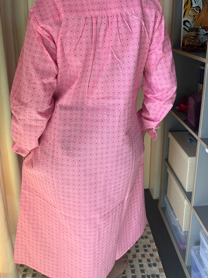 Indian Print Cotton Nightwear/ Handcrafted Nightwear / Loungewear