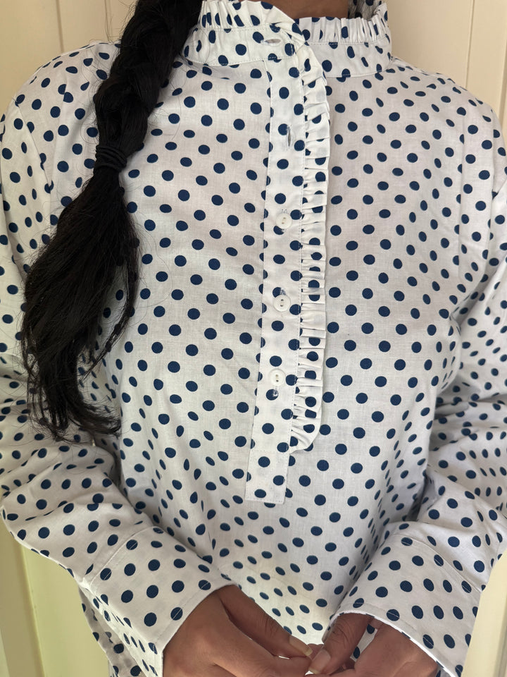 Indian Print Cotton Nightwear/ Handcrafted Nightwear / Loungewear