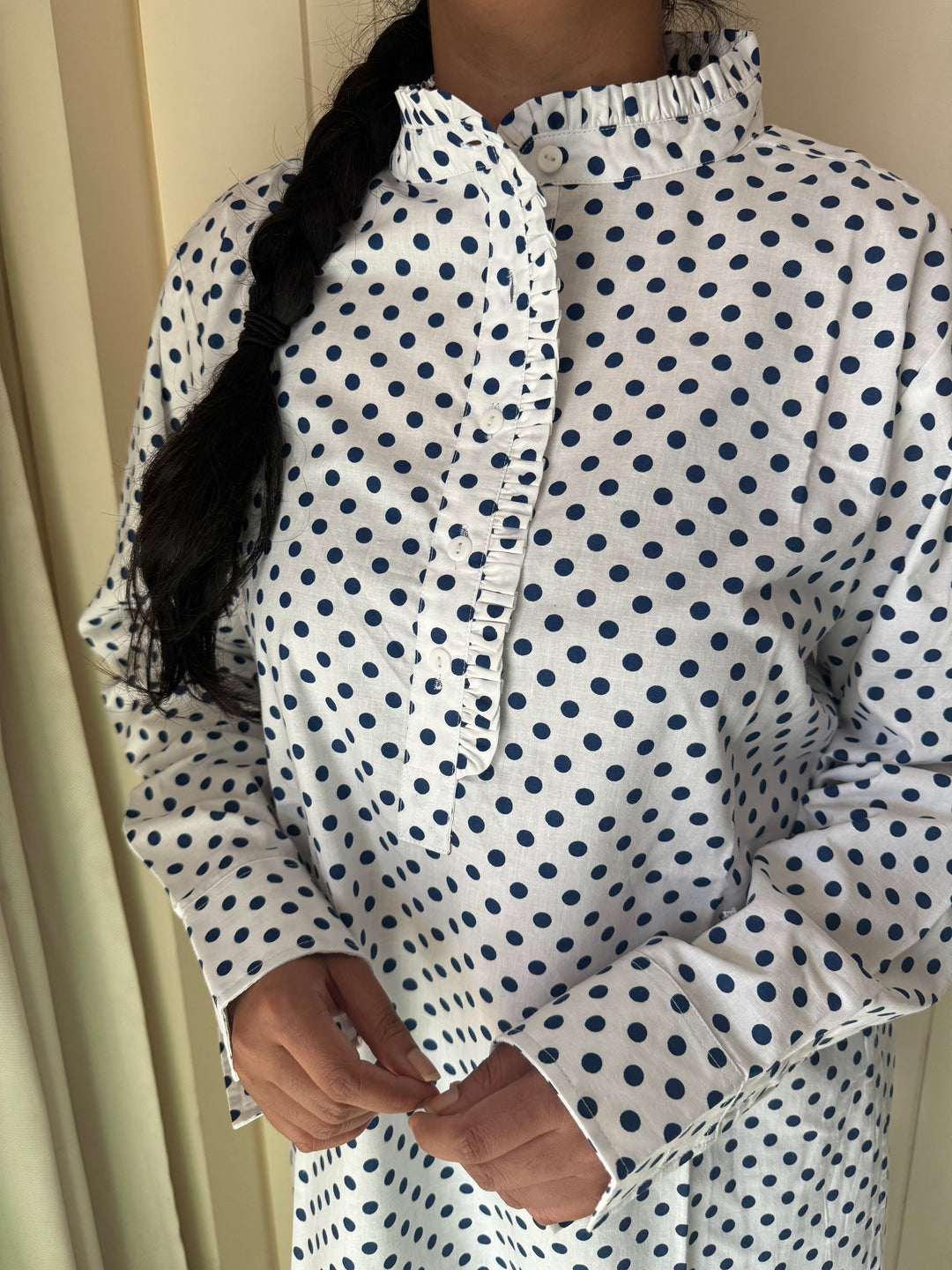 Indian Print Cotton Nightwear/ Handcrafted Nightwear / Loungewear