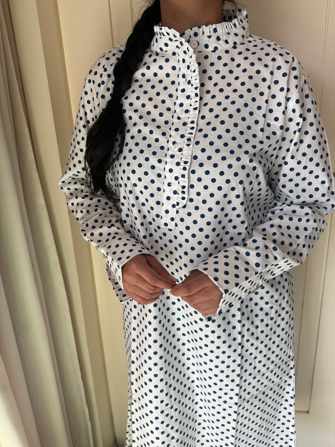 Indian Print Cotton Nightwear/ Handcrafted Nightwear / Loungewear