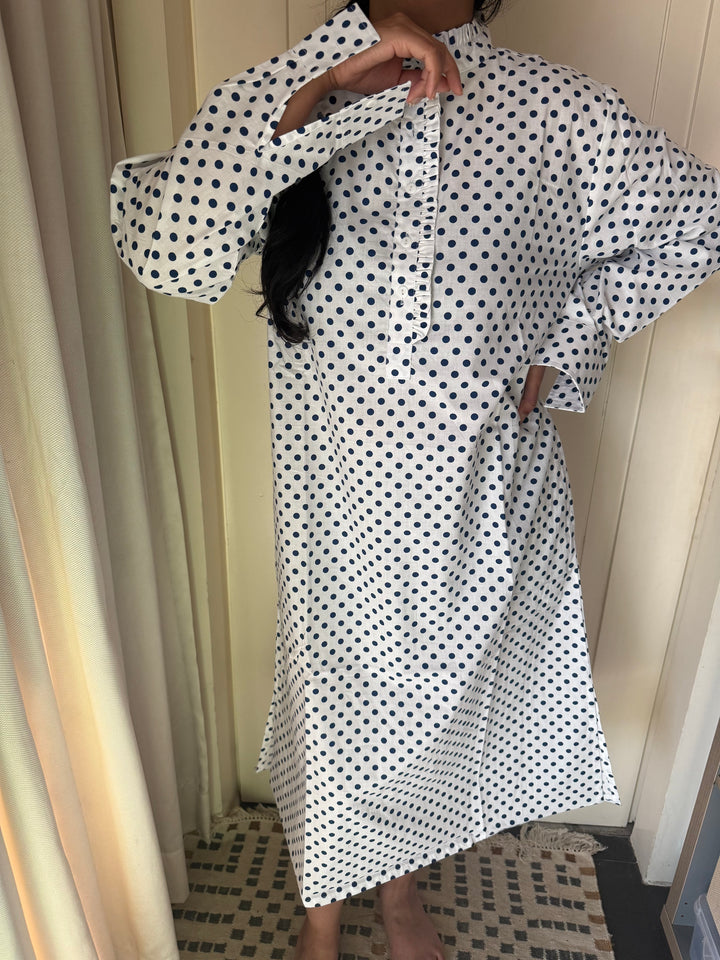 Indian Print Cotton Nightwear/ Handcrafted Nightwear / Loungewear