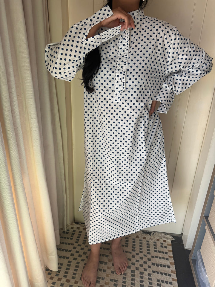 Indian Print Cotton Nightwear/ Handcrafted Nightwear / Loungewear