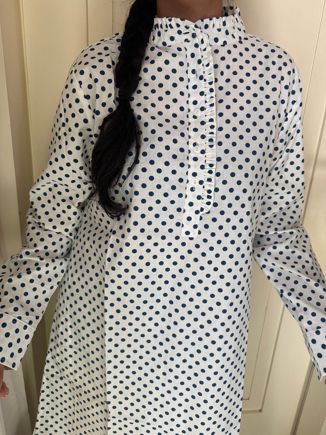 Indian Print Cotton Nightwear/ Handcrafted Nightwear / Loungewear