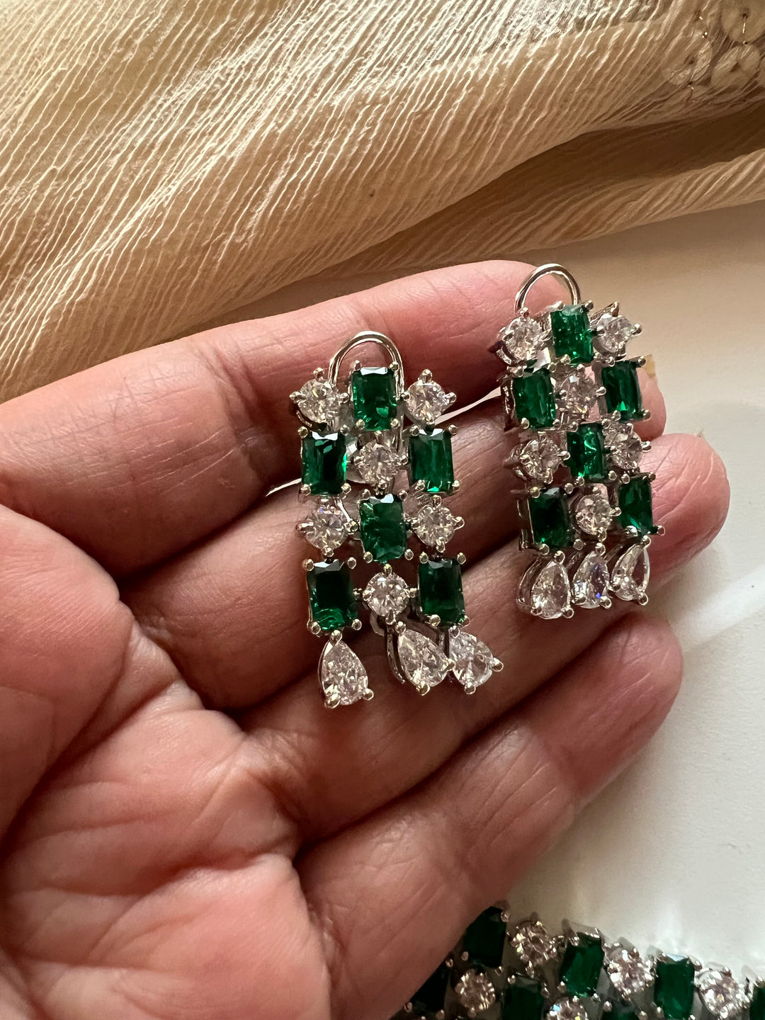 Elegant Designer Choker Necklace Set | SHIVKA | Brass, Copper & Silver | Perfect for Destination Weddings