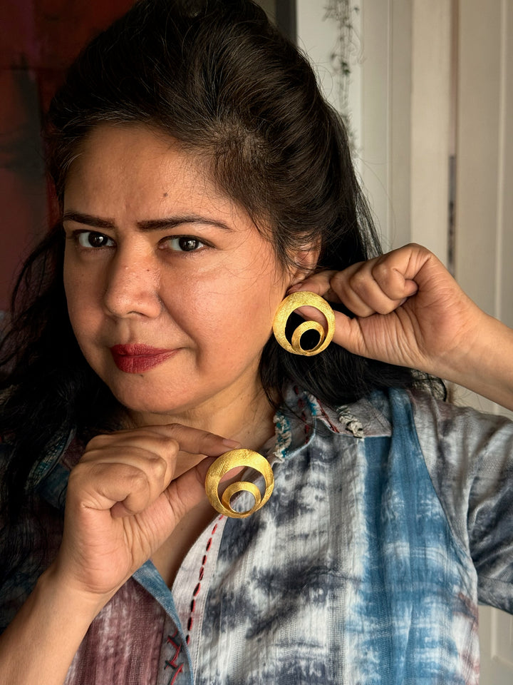 Designer Spiral Studs