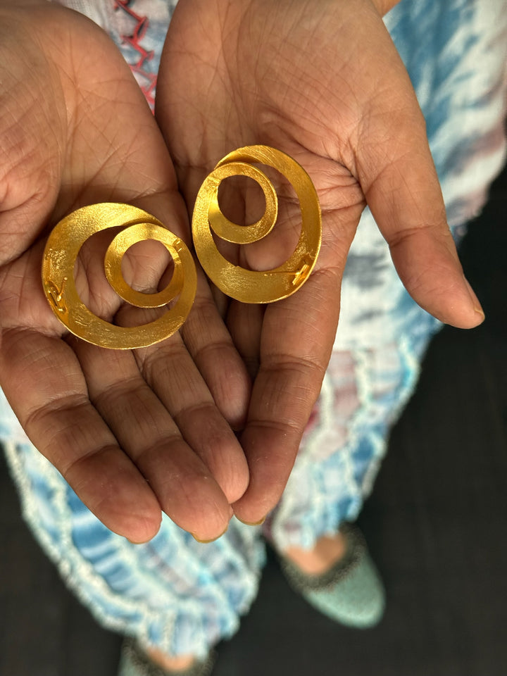 Designer Spiral Studs