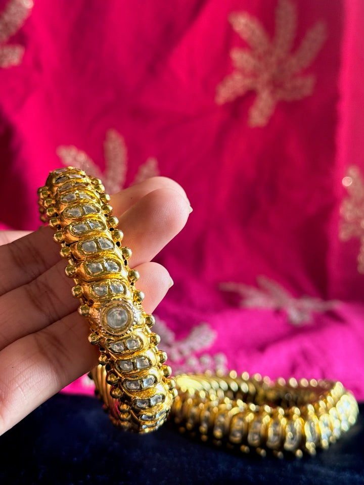 Handmade Bikaner 925 Silver Sutlada Pair | SHIVKA