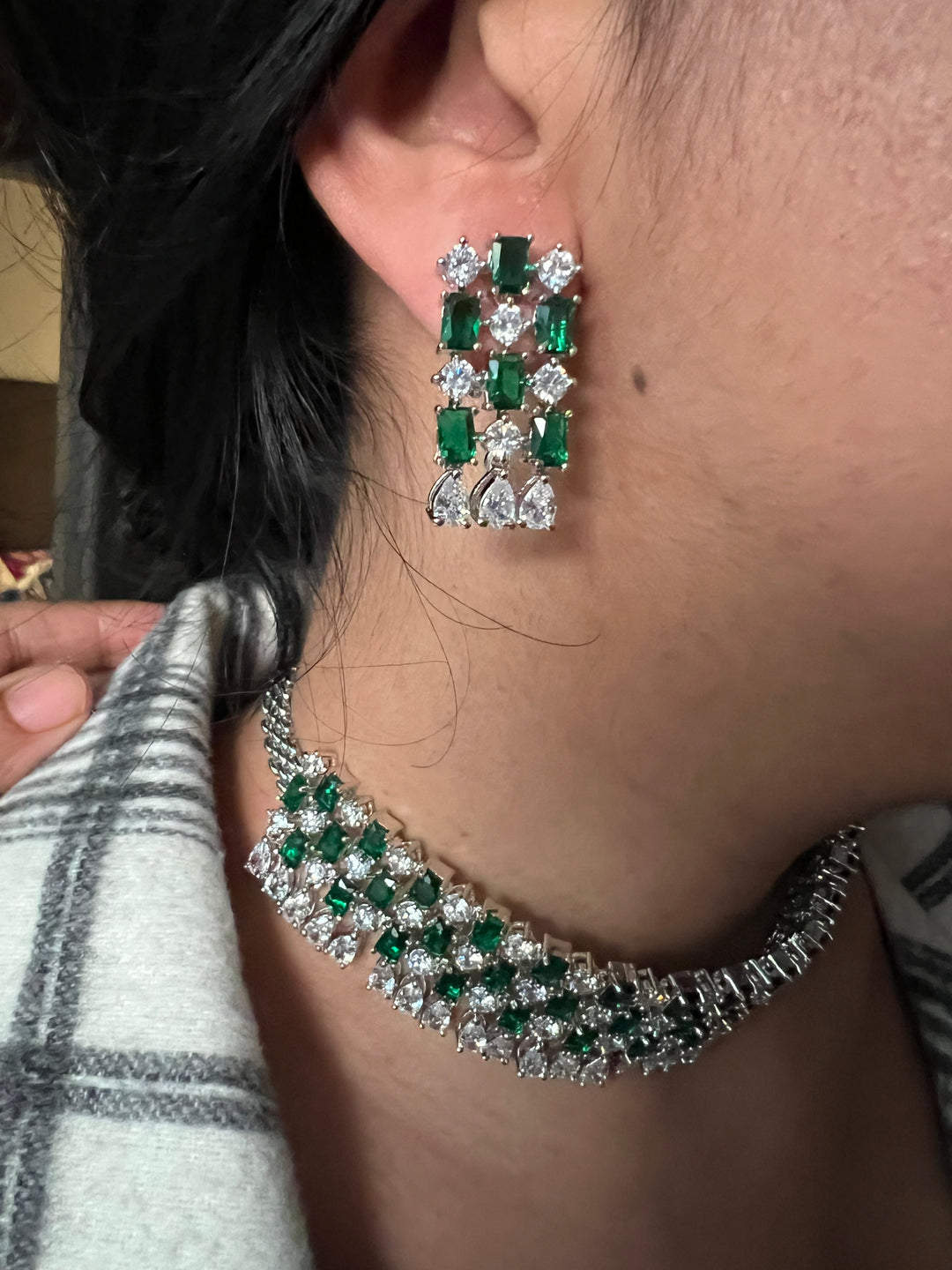 Elegant Designer Choker Necklace Set | SHIVKA | Brass, Copper & Silver | Perfect for Destination Weddings