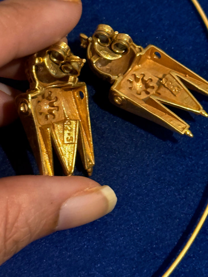 Handmade 925 Silver Chalcedony Hasli Necklace Set | SHIVKA