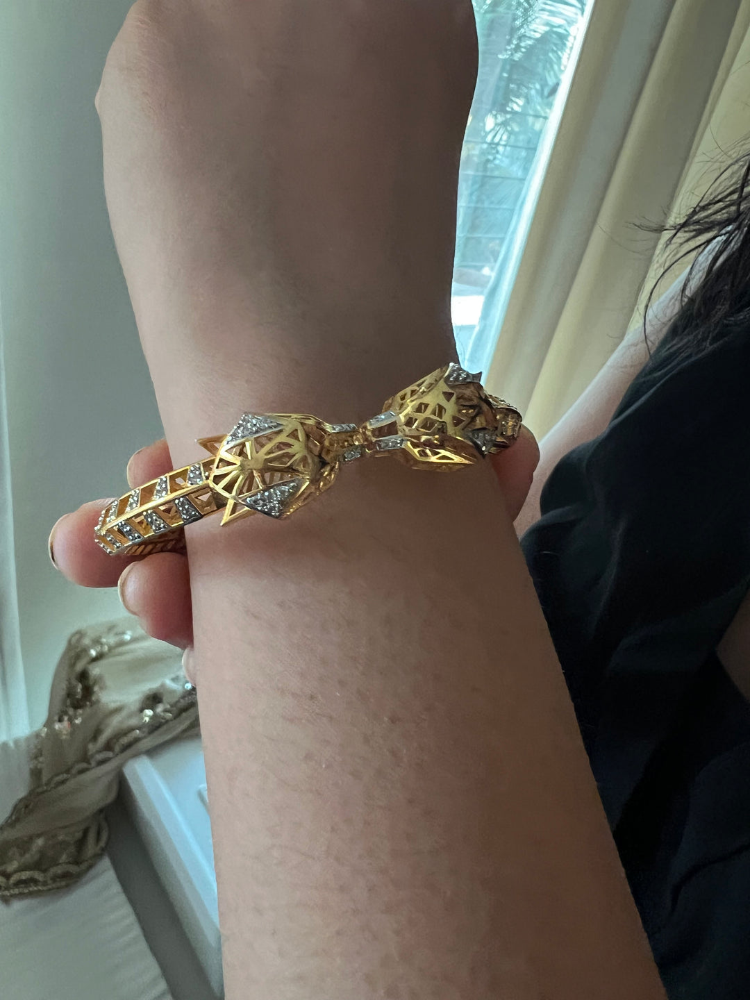 Designer 925 Silver Bracelet with Korean Stones – Elegant & Timeless