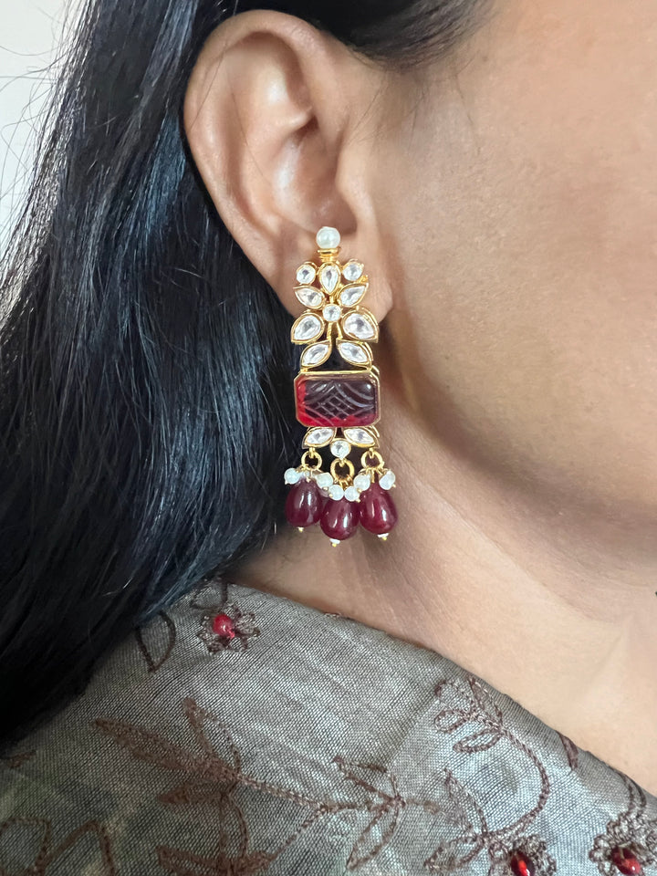 Royal Bridal Choker Necklace with Earrings and Maangtikka