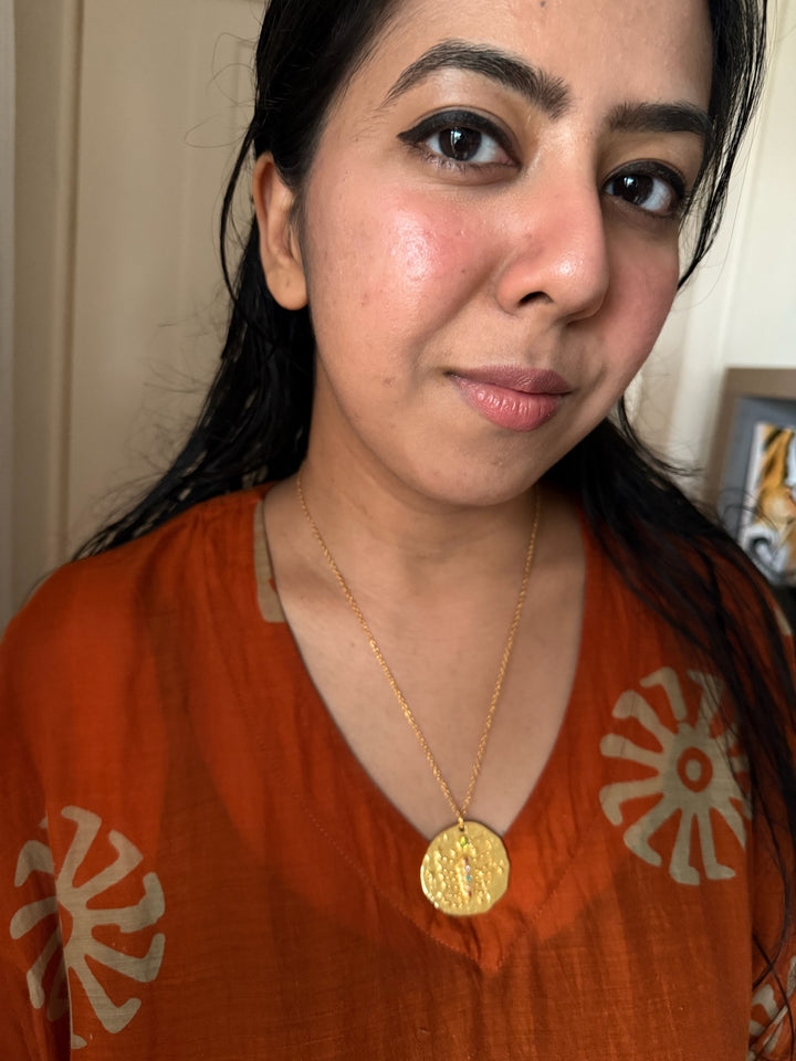 Scorpio Gemstone Zodiac Pendant Necklace – SHIVKA