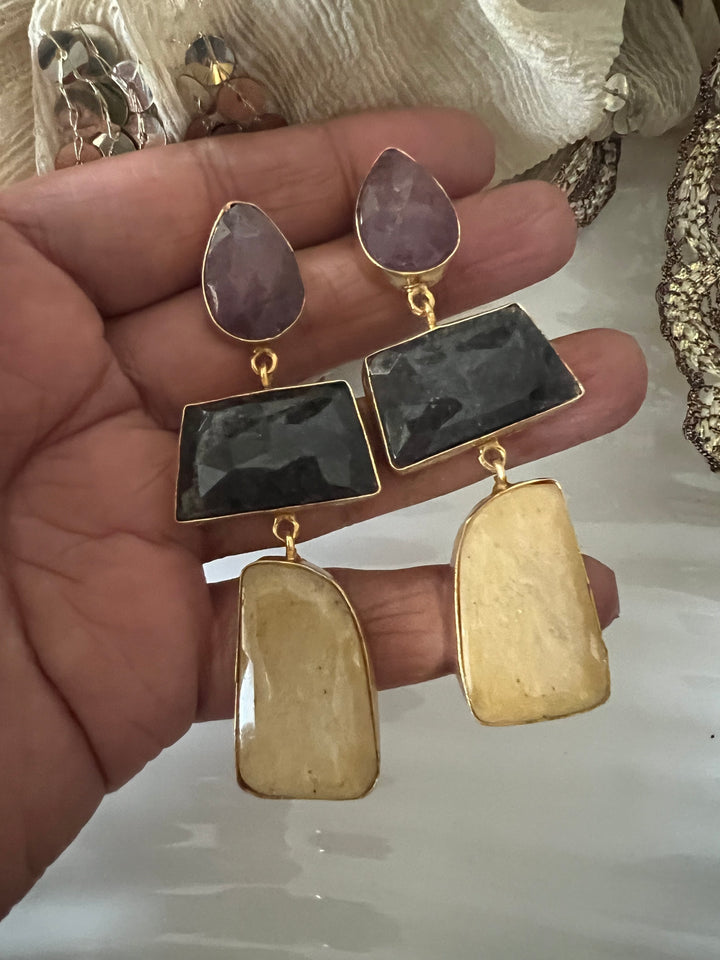 Multi Sapphire Earrings - Premium Quality, Exquisite Craftsmanship