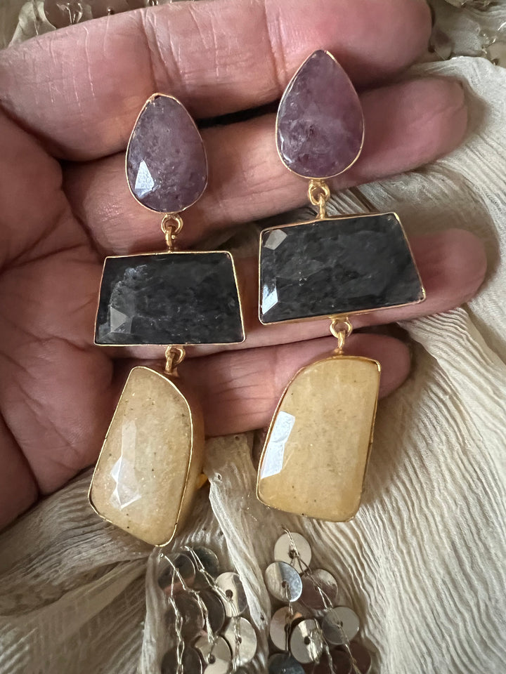 Multi Sapphire Earrings - Premium Quality, Exquisite Craftsmanship