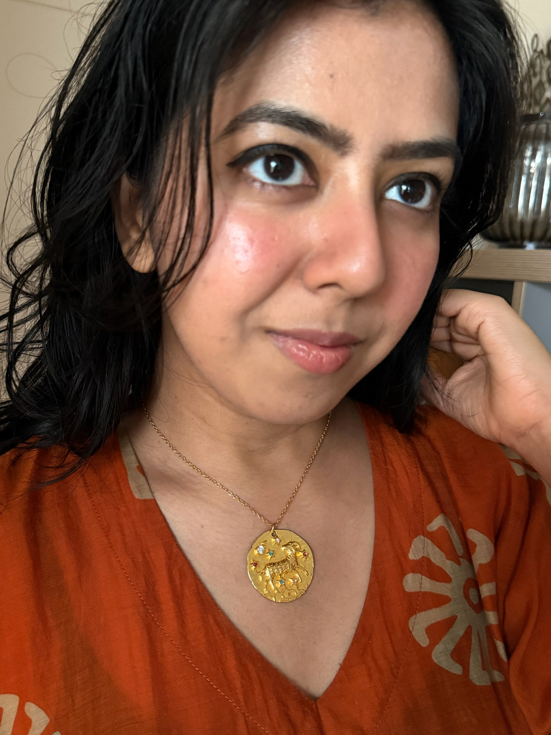 Taurus Zodiac Gemstone Pendant – SHIVKA