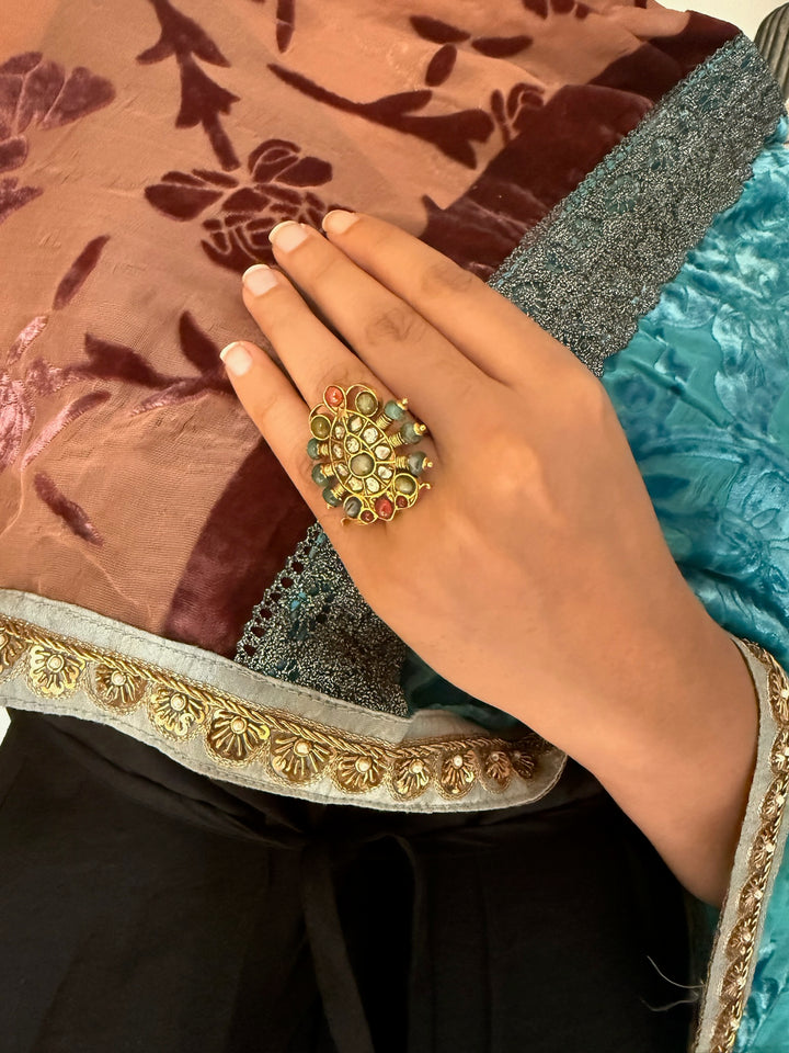 Handmade Vintage Victorian 925 Silver Ring