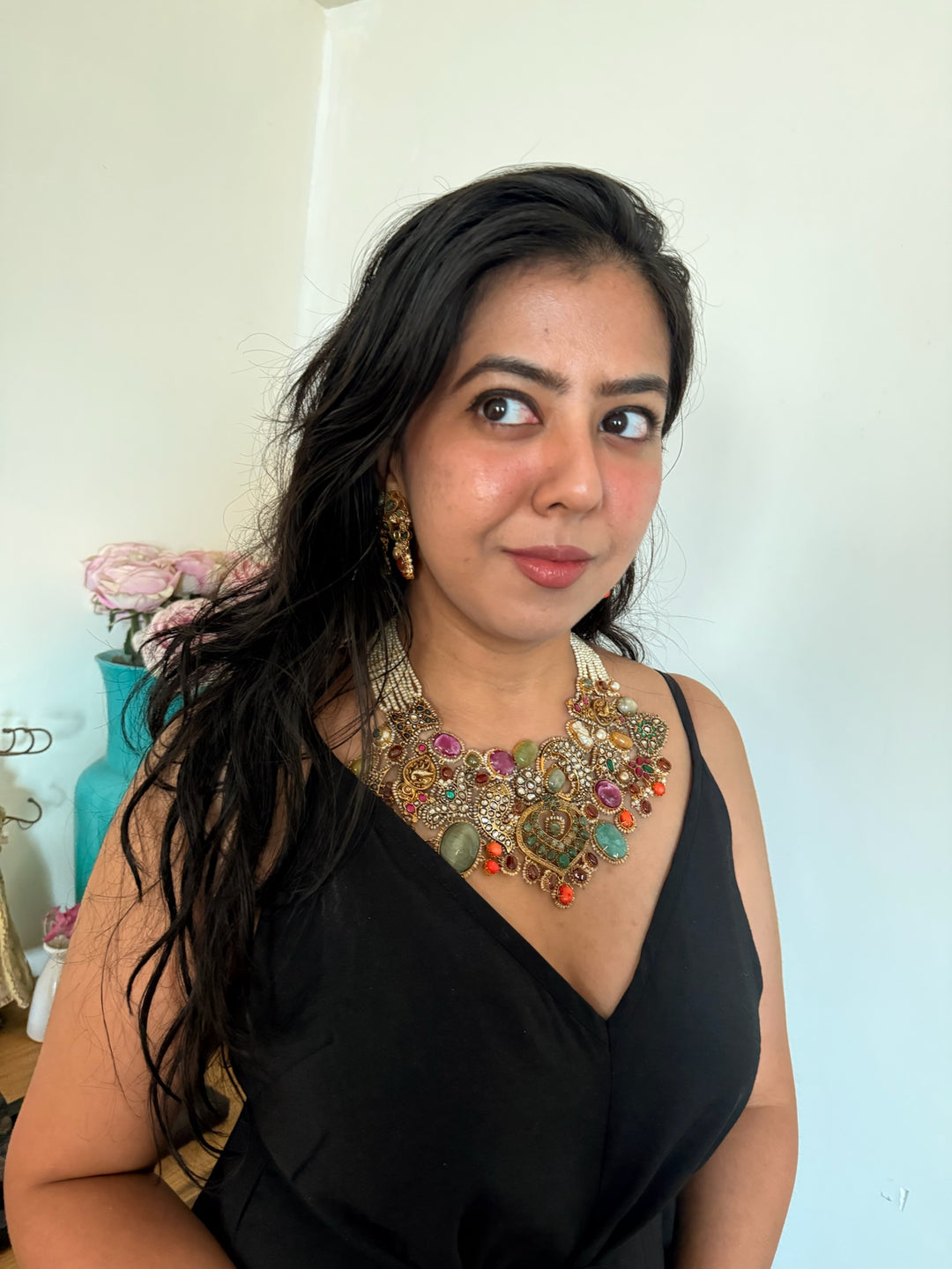 Victorian 925 Silver Necklace Set – Royal One Piece Only