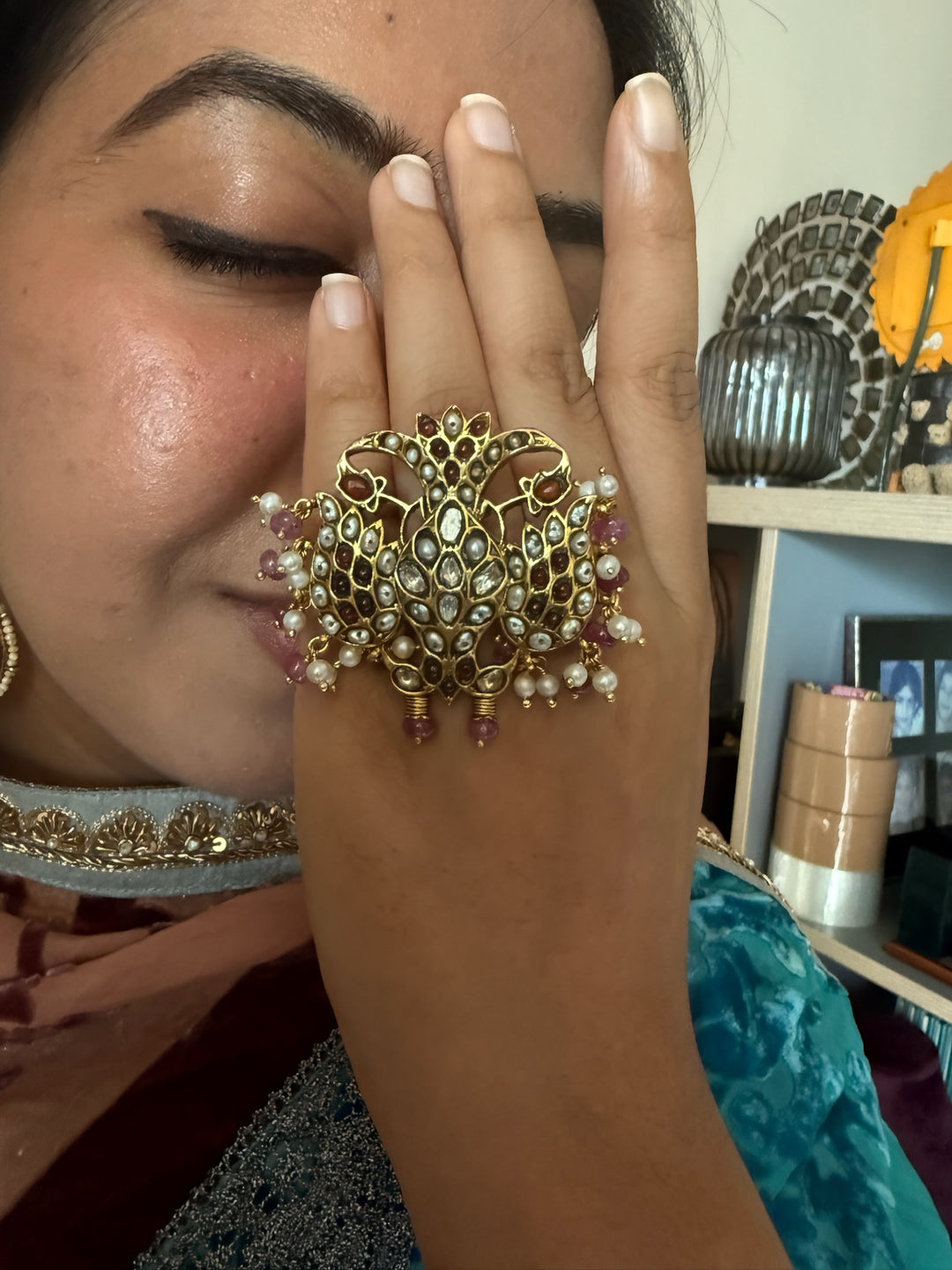 Handmade Vintage Victorian 925 Silver Ring