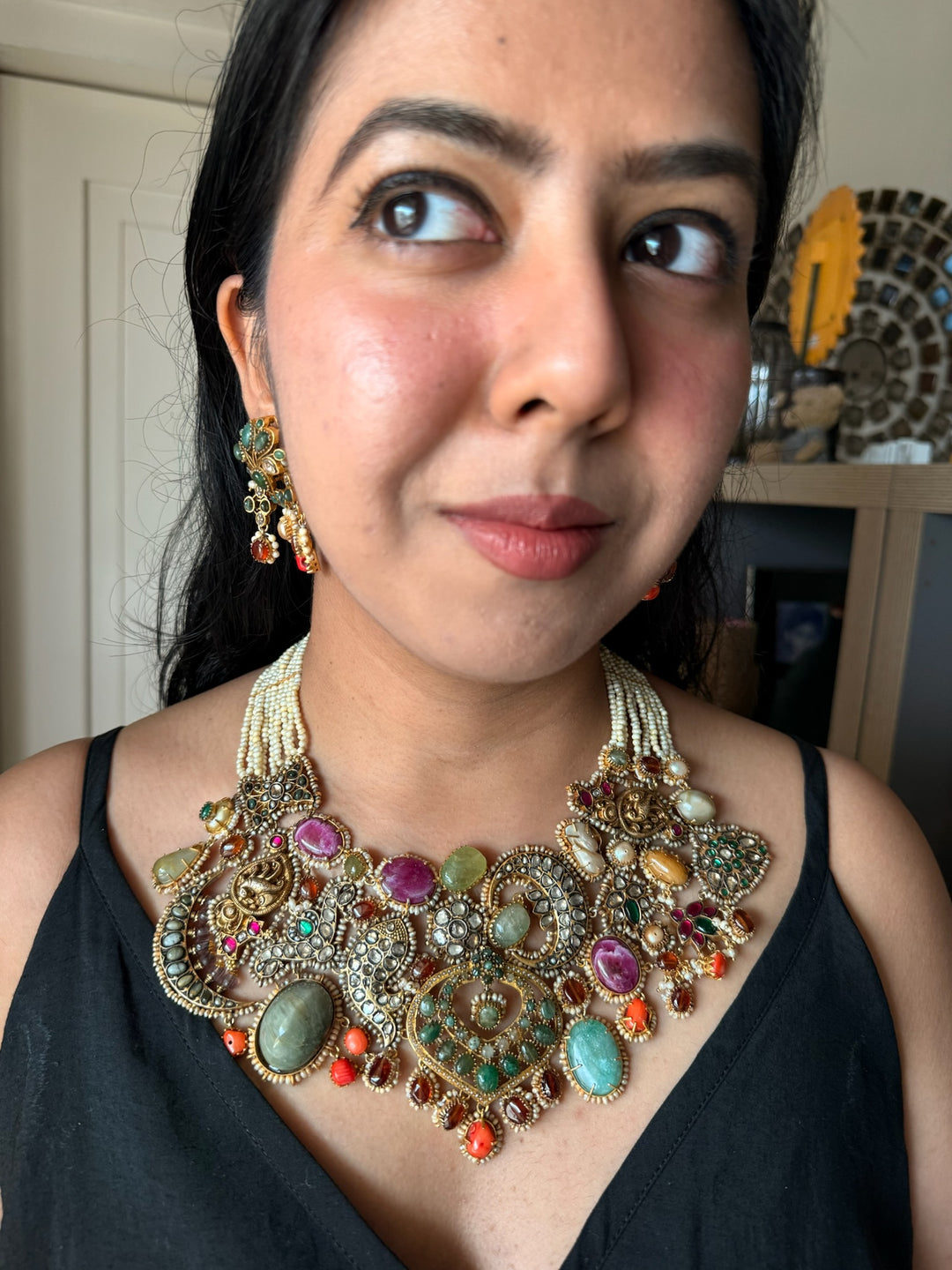 Victorian 925 Silver Necklace Set – Royal One Piece Only