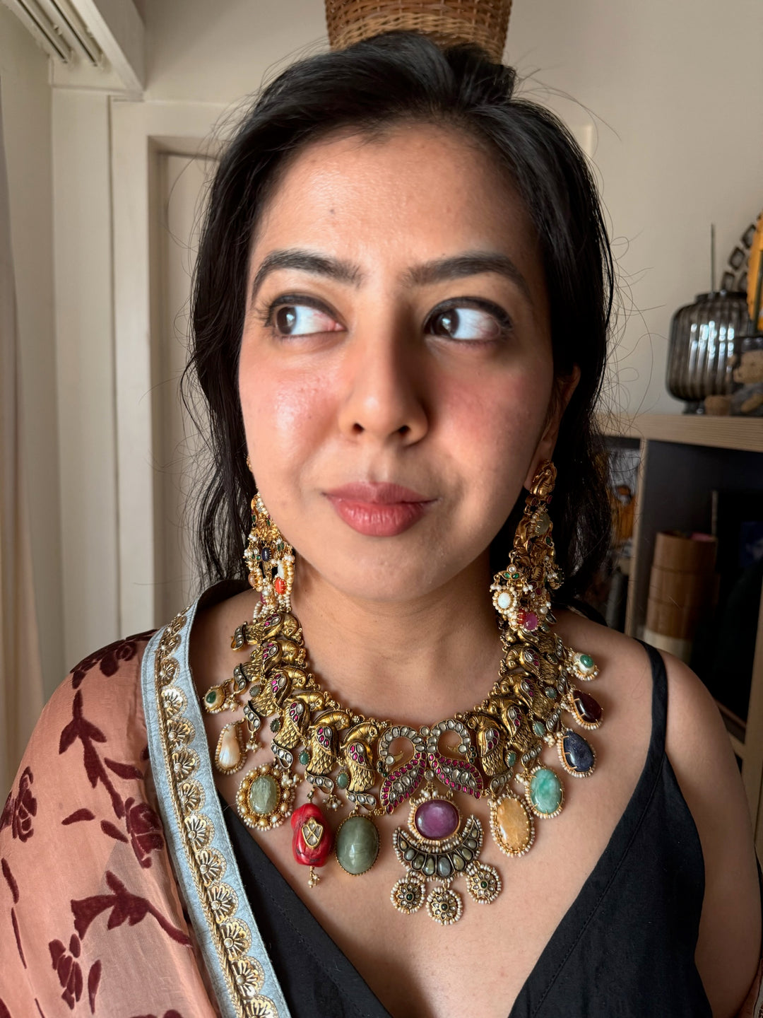 Victorian 925 Silver Necklace Set – Royal One Piece Only