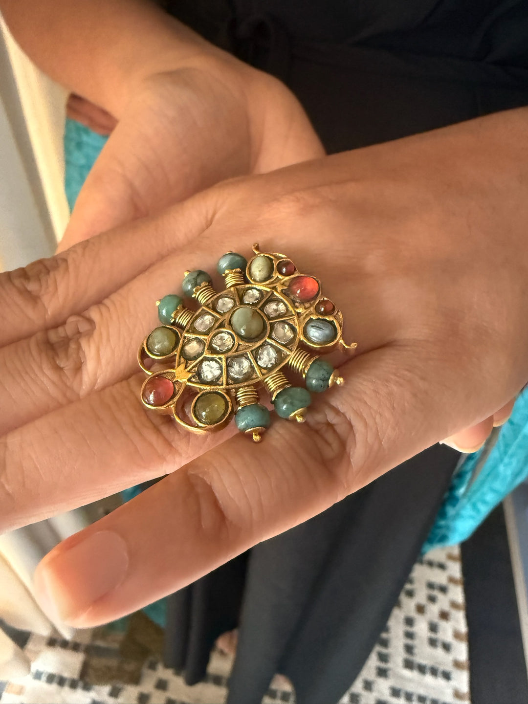 Handmade Vintage Victorian 925 Silver Ring