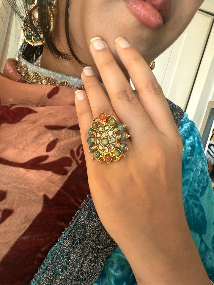 Handmade Vintage Victorian 925 Silver Ring