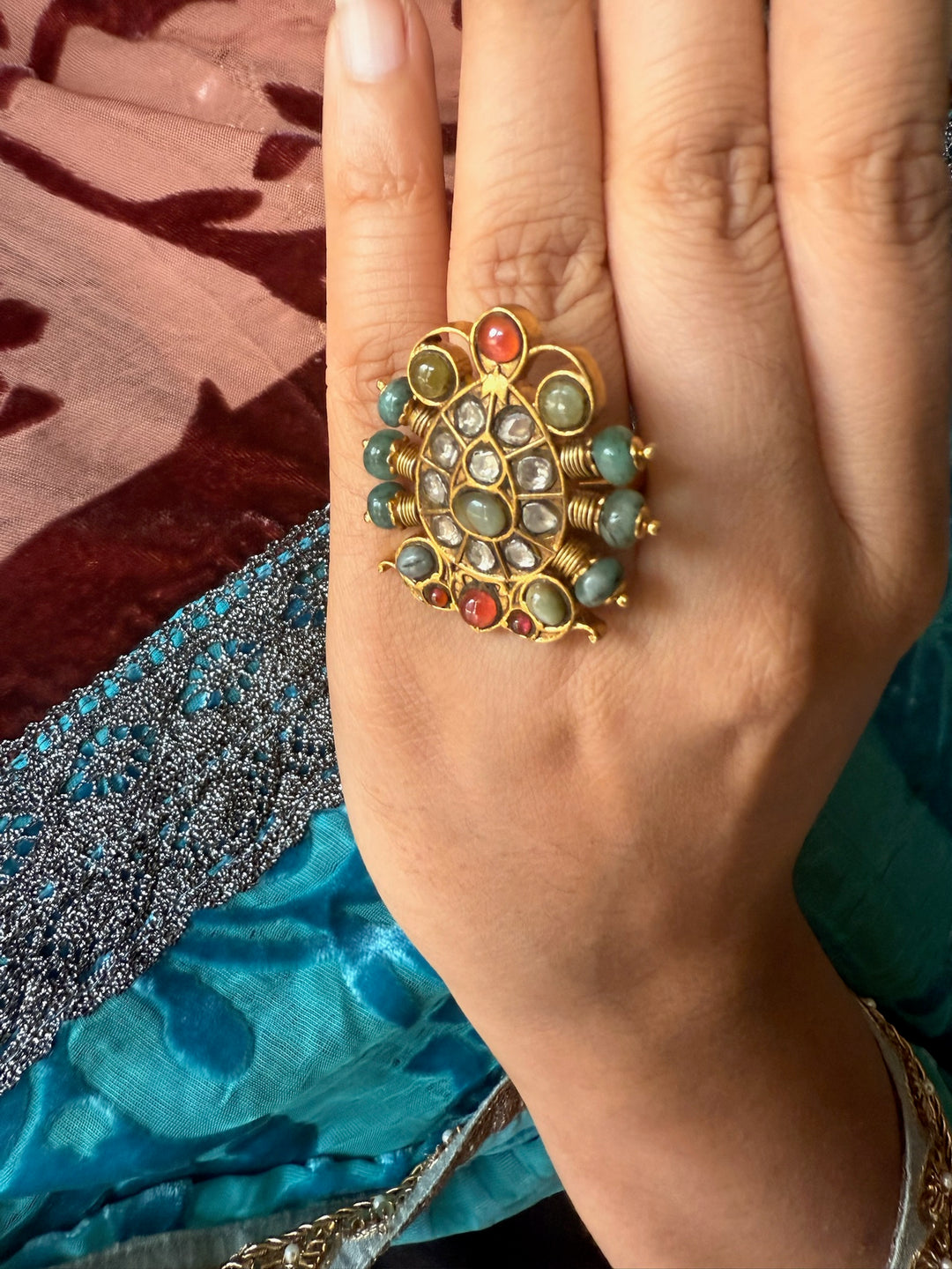 Handmade Vintage Victorian 925 Silver Ring