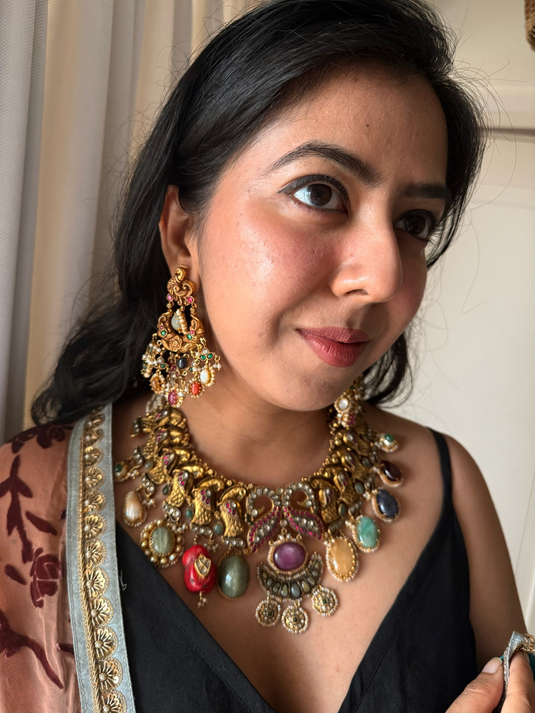 Victorian 925 Silver Necklace Set – Royal One Piece Only