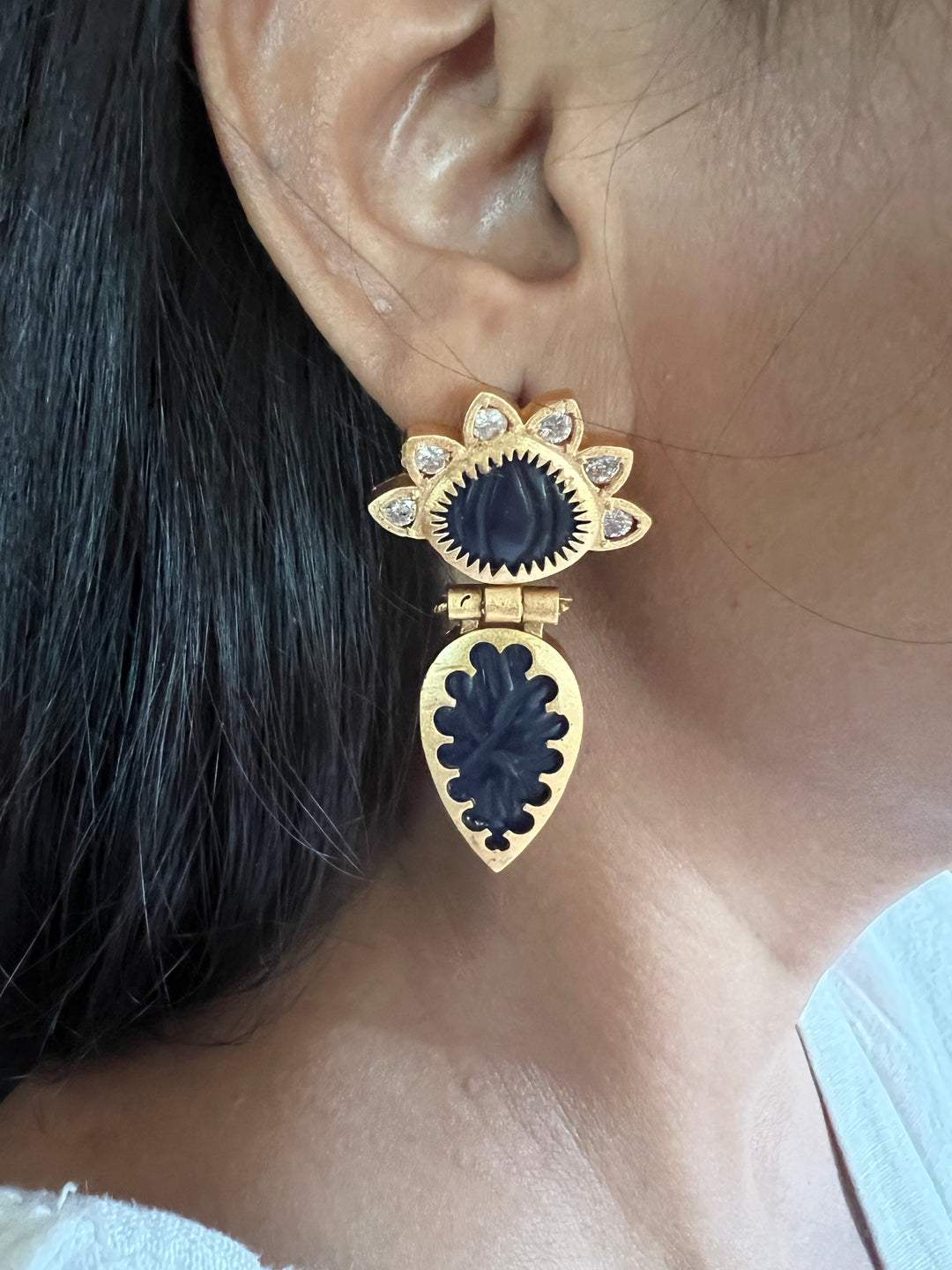 Statement Stone Studs