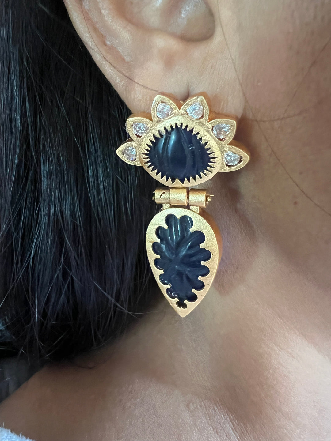 Statement Stone Studs