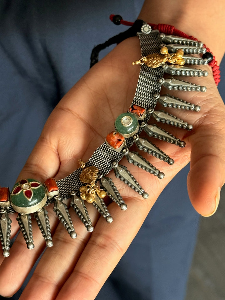 925 Silver Fusion Necklace | SHIVKA