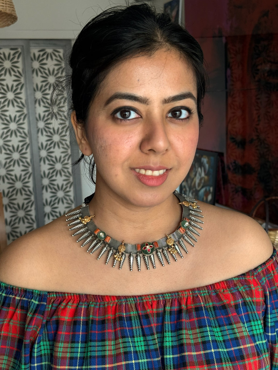 925 Silver Fusion Necklace | SHIVKA